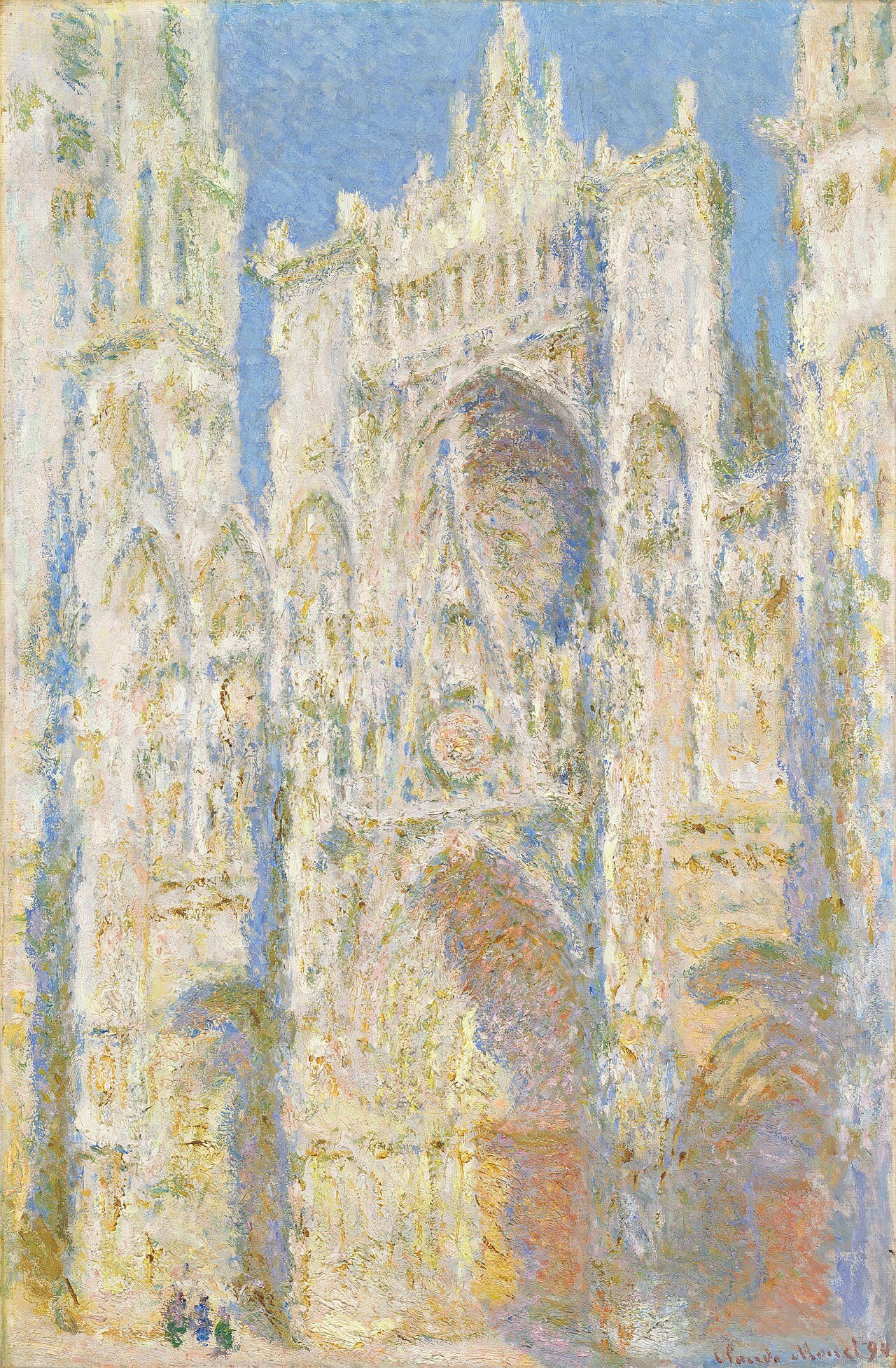 Rouen — monet rouen cathedral