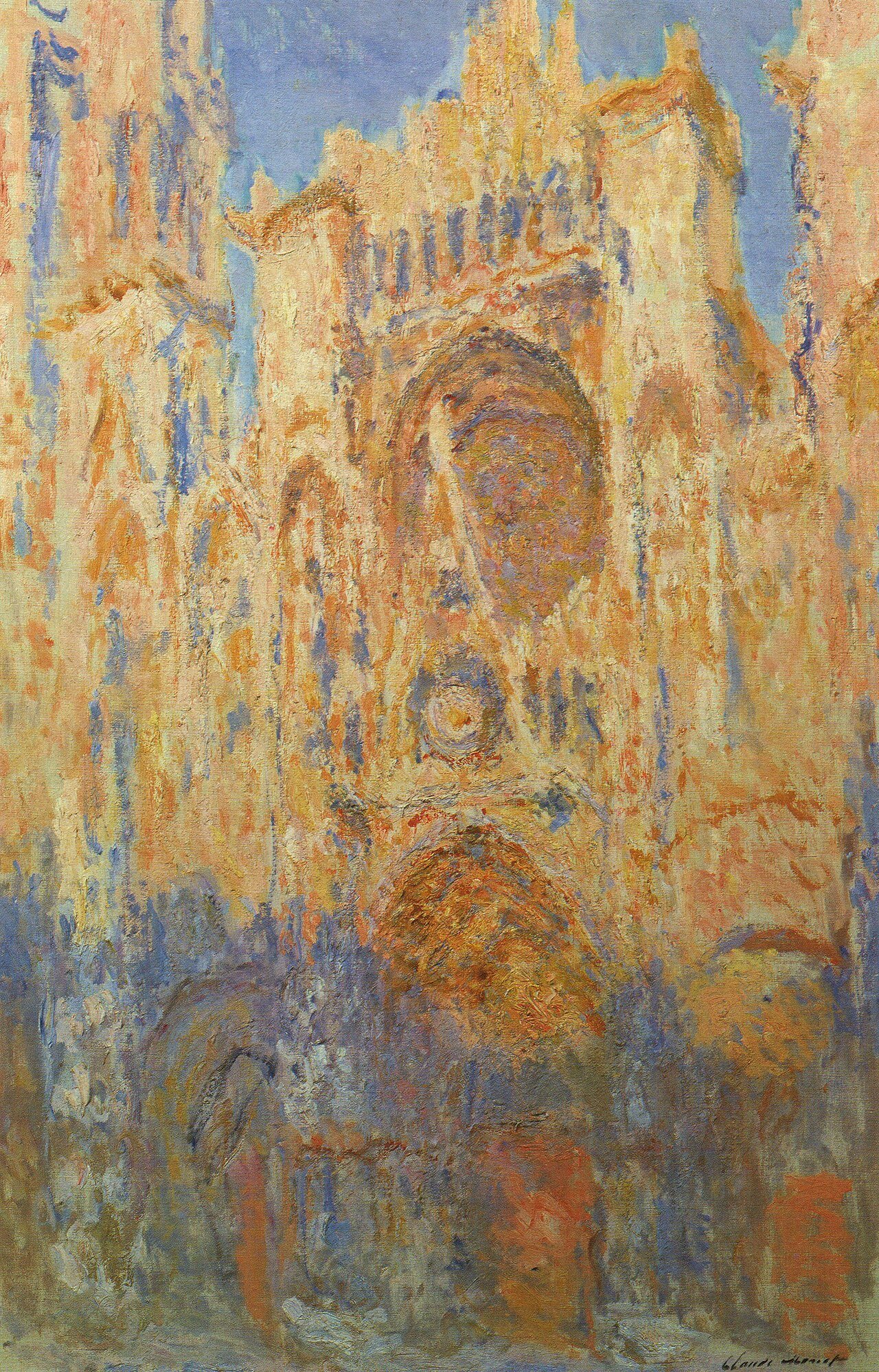 Rouen — monet rouen cathedral